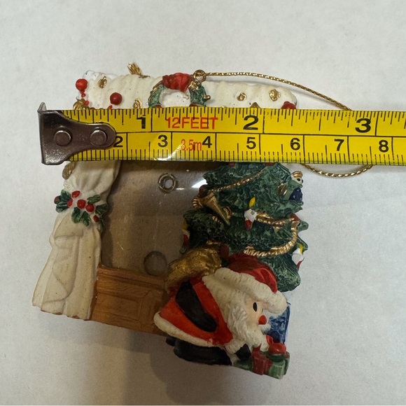 Vintage Resin Santa Christmas‎ Picture Frame - Picture 4 of 4